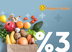 BaroKart’lara Happy Center Harcamalarında %3 Nakit İade!