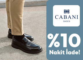 BaroKartlılara Cabani Ayakkabı Harcamalarında %10 Nakit İade!