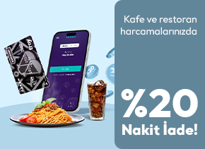 BaroKart’la Kafe ve Restoranlarda %20 Nakit İade!